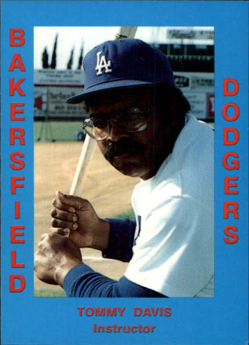1988 Bakersfield Dodgers Cal League Cards #265 Tommy Davis