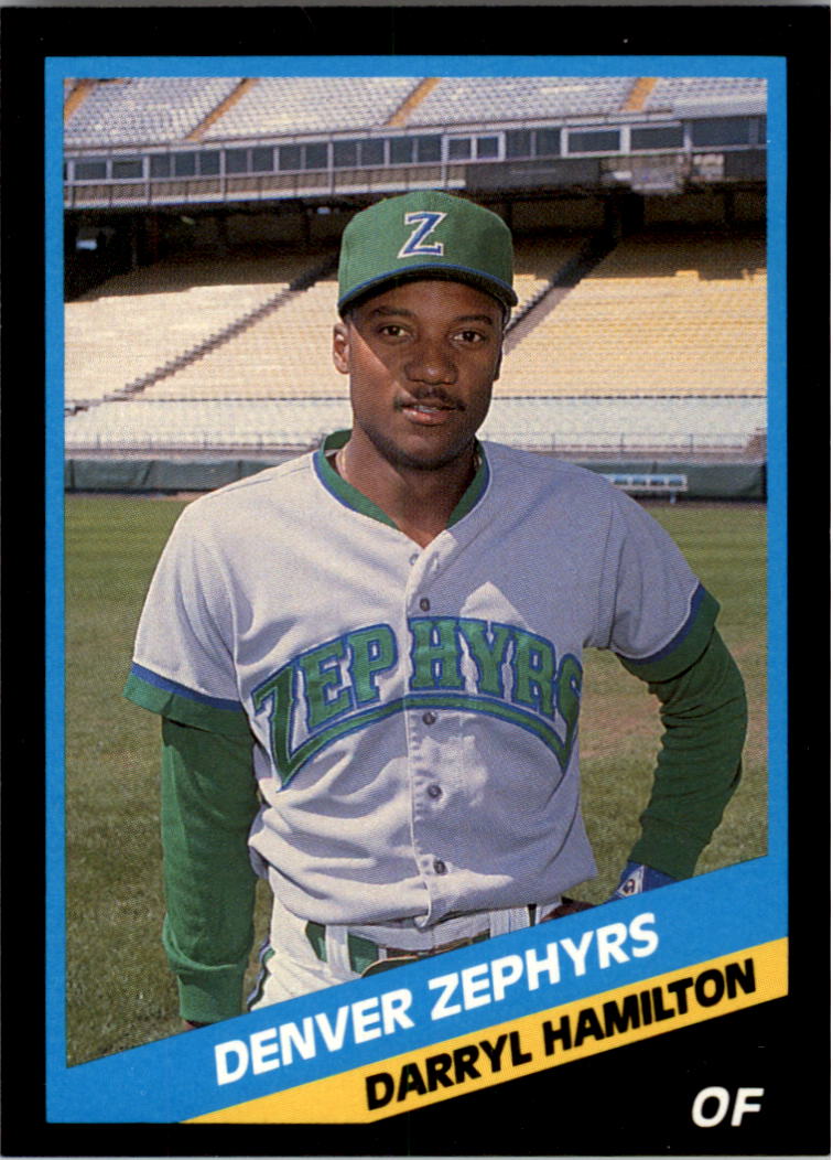 1988 Denver Zephyrs CMC #24 Darryl Hamilton