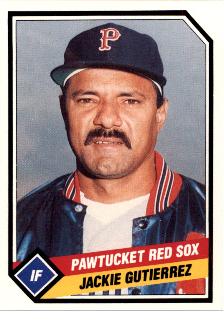 JACKIE GUTIERREZ BOSTON RED SOX #89 - TOPPS NM-MT 1985