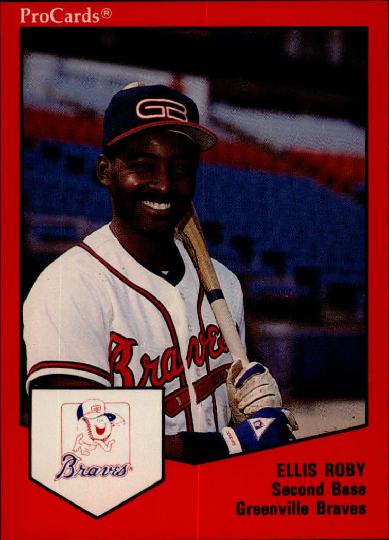 1989 Greenville Braves ProCards #1159 Ellis Roby - NM-MT