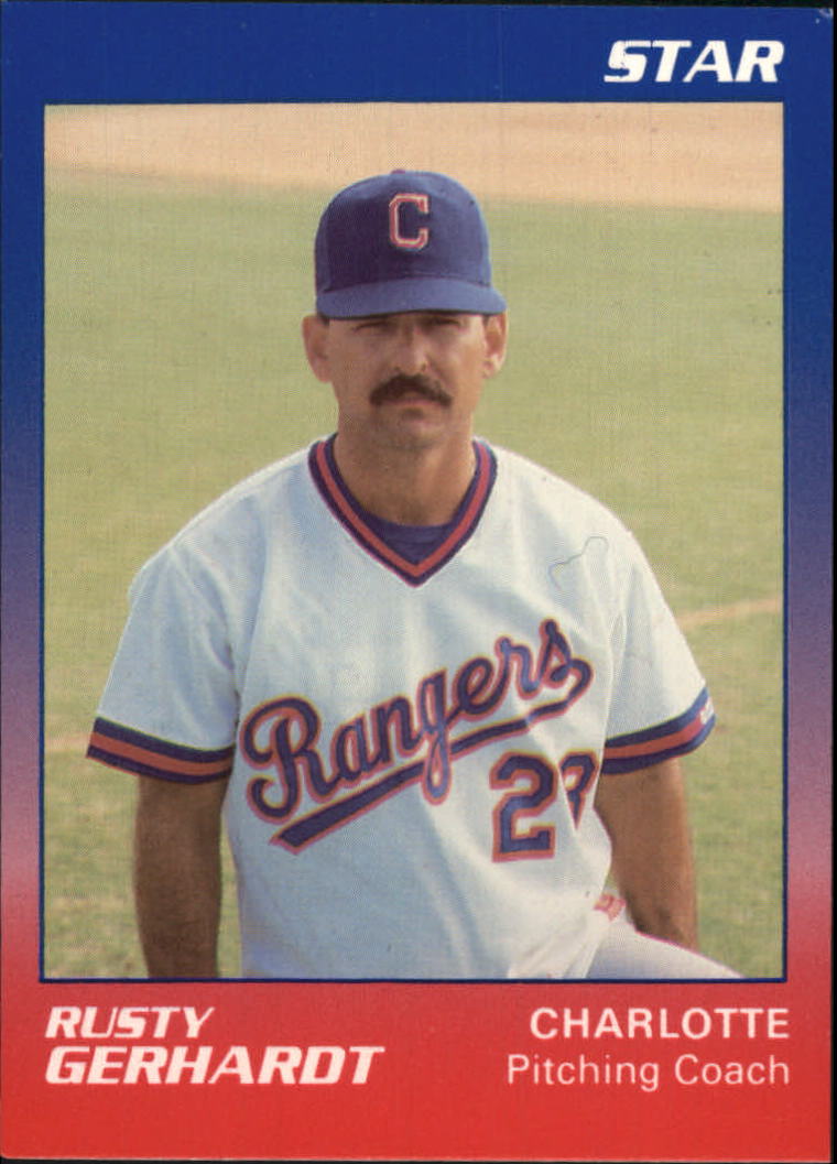 1989 Charlotte Rangers Star #27 Rusty Gerhardt CO
