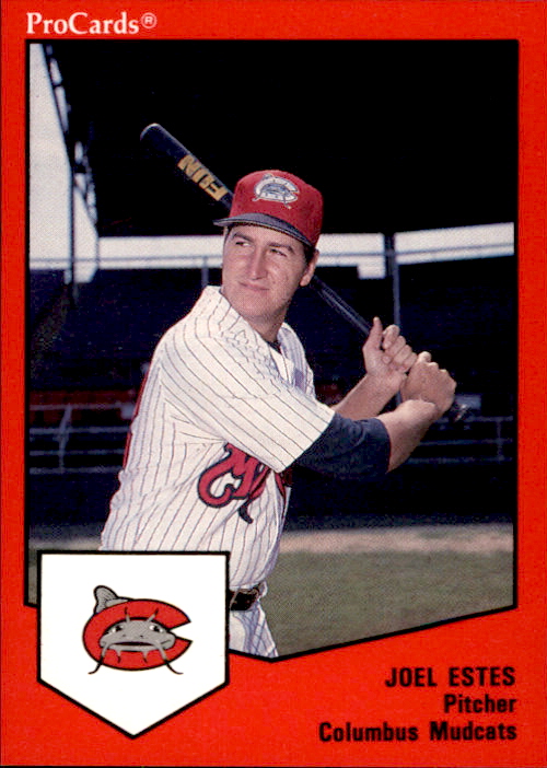 1989 Columbus Mudcats ProCards 128 Joel Estes Tucson Arizona AZ