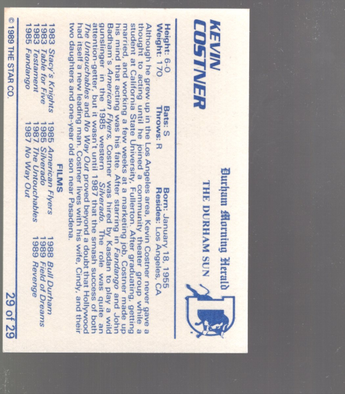 B3106- 1989 Star Minor League Baseball Cards G4 -You Pick- 15+ FREE US SHIP - Picture 72 of 285