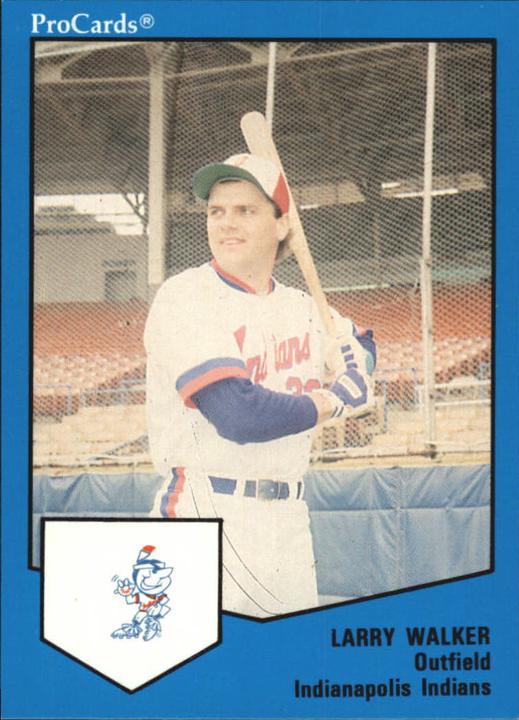 1990 Donruss #578 LARRY WALKER RC Rookie Card EXPOS!! B