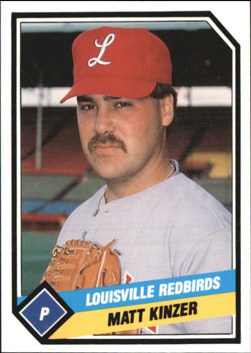 1989 Louisville Red Birds CMC #7 Matt Kinzer | eBay