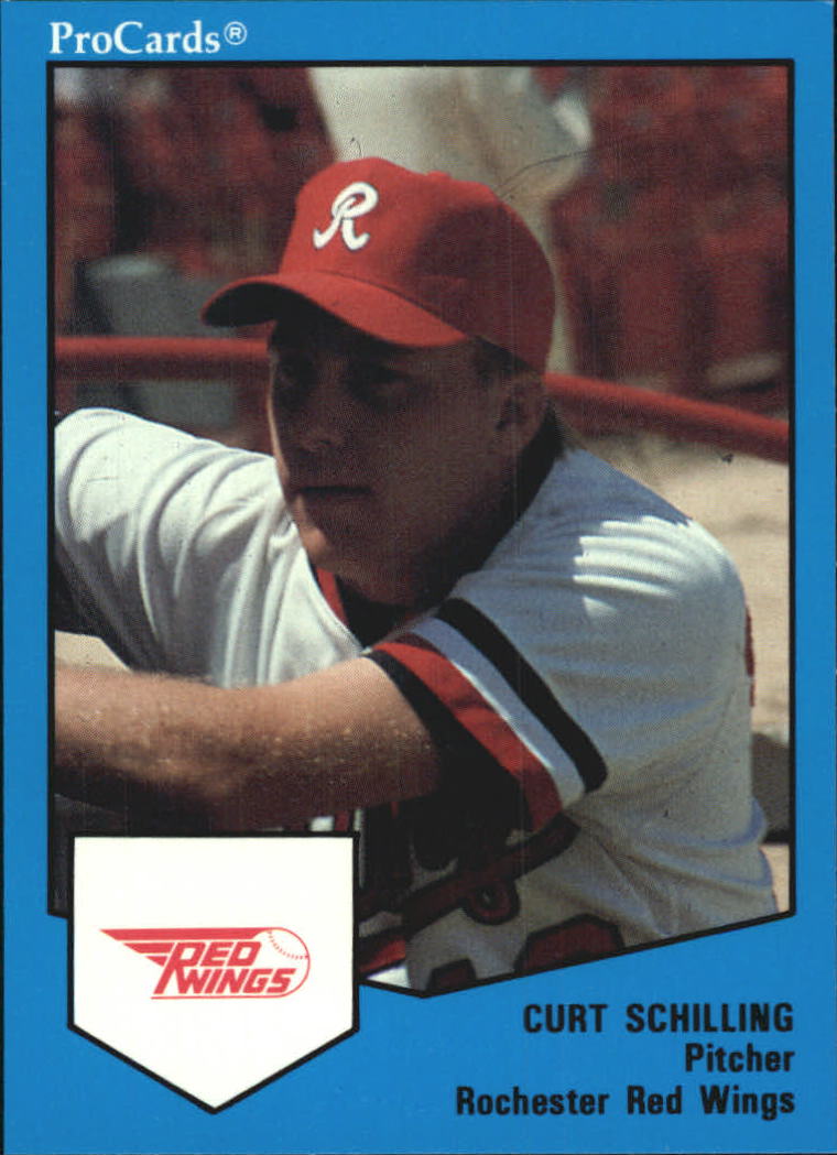 1989 Rochester Red Wings ProCards #1655 Curt Schilling