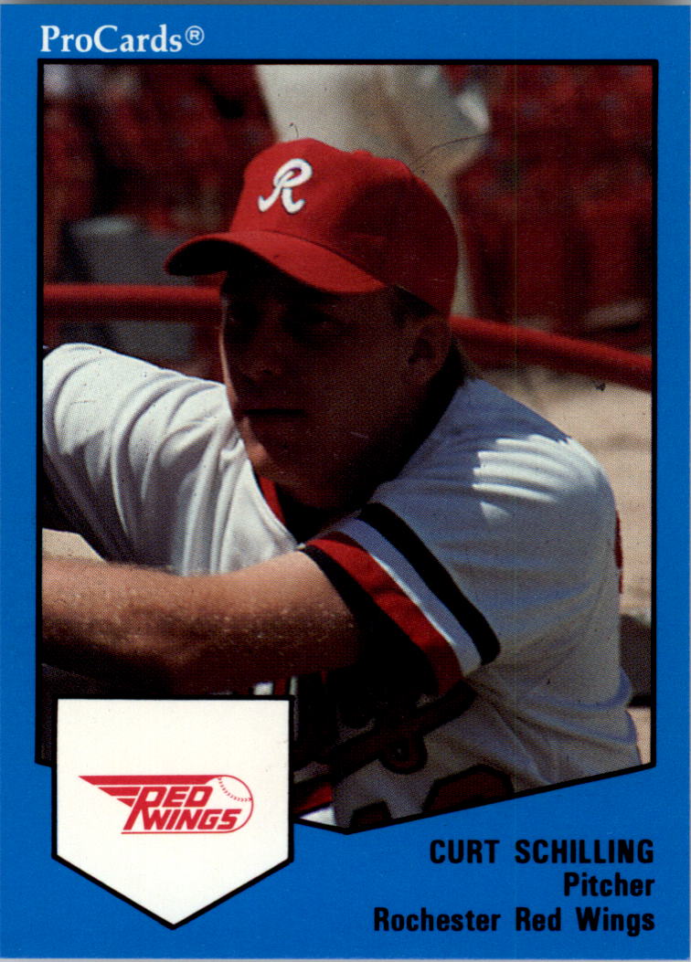 1989 Rochester Red Wings ProCards #1655 Curt Schilling