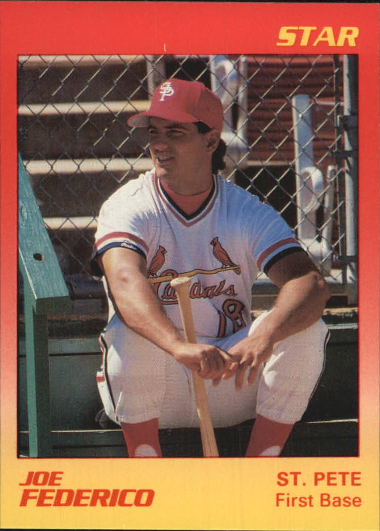 1989 St. Petersburg Cardinals Star #11 Joe Federico