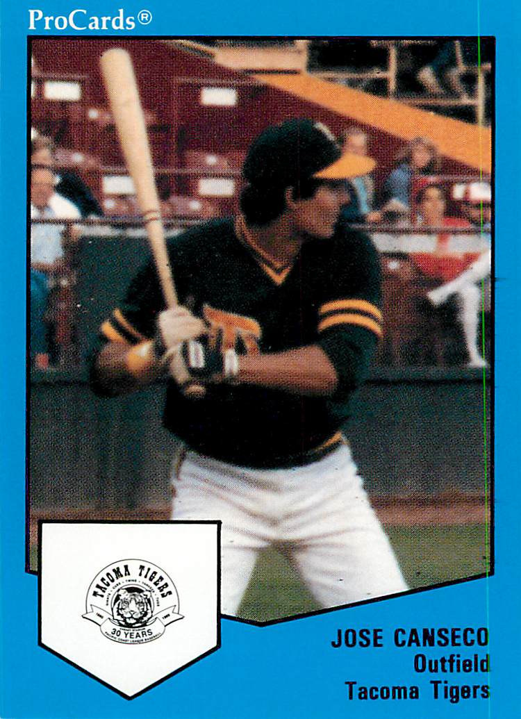 1989 Tacoma Tigers ProCards #1536 Jose Canseco