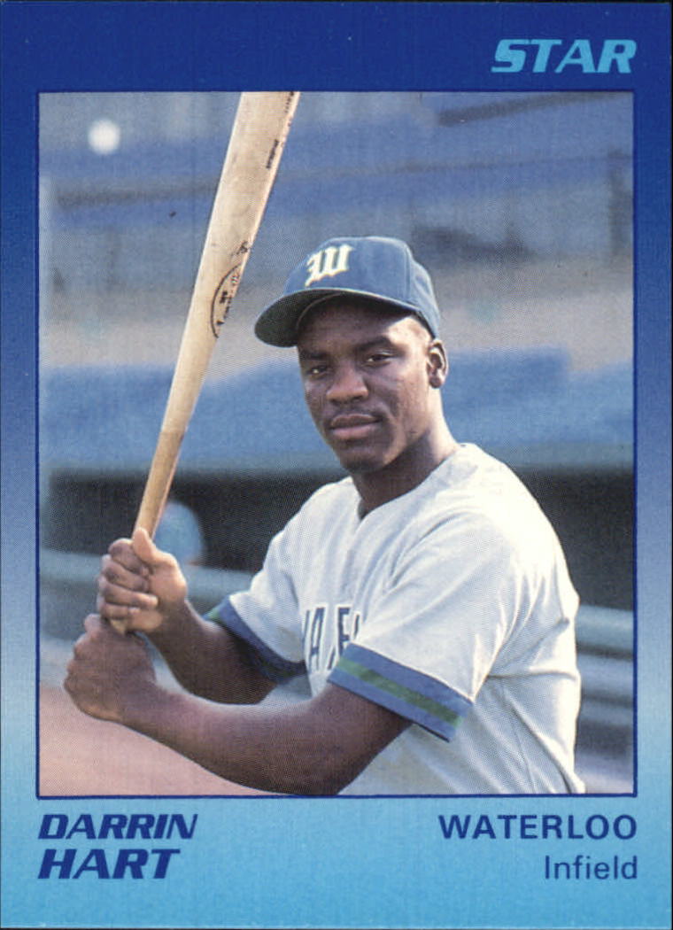 1989 Waterloo Diamonds Star 10 Darrin Hart NMMT