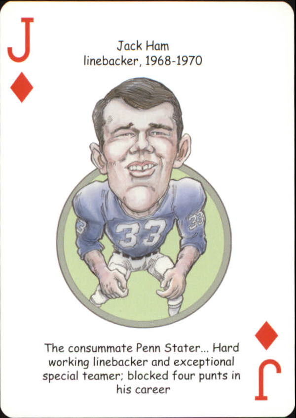 Football Hero Decks  Penn State  #JD Jack Ham