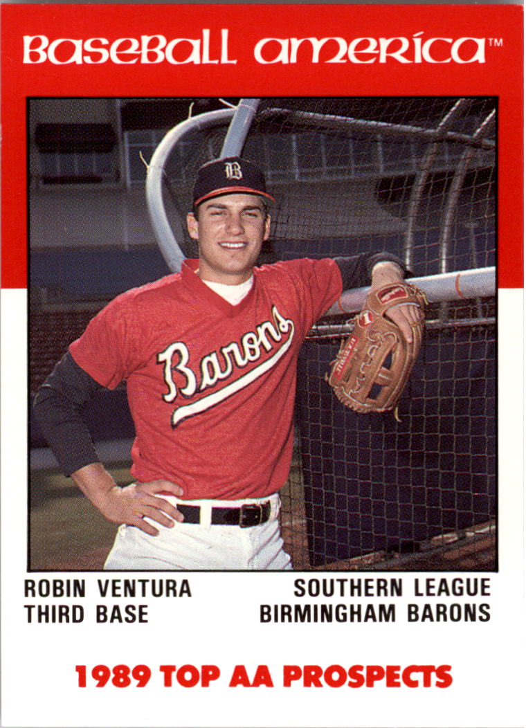 Lot of 4) 1989 Star Robin Ventura Rookie Card!
