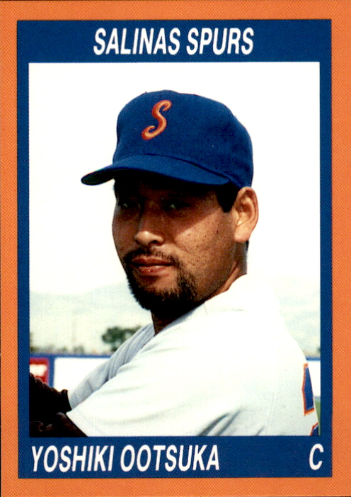1990 Salinas Spurs Cal League Cards #141 Yoshiki Ootsuka Japan