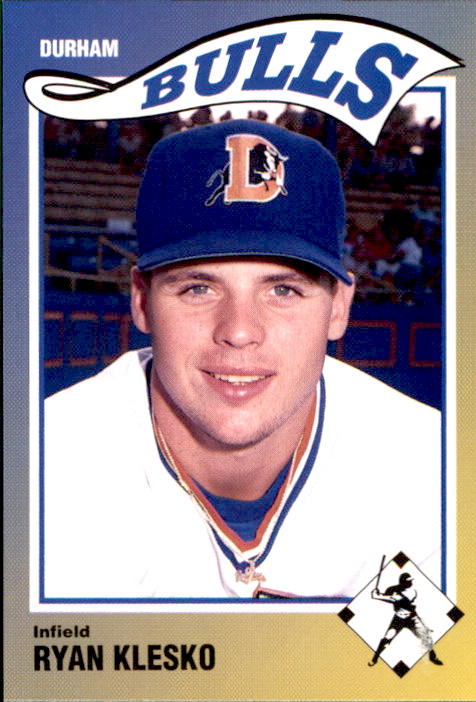 Ryan Klesko - Braves #13 Donruss 1992 Baseball Trading Card