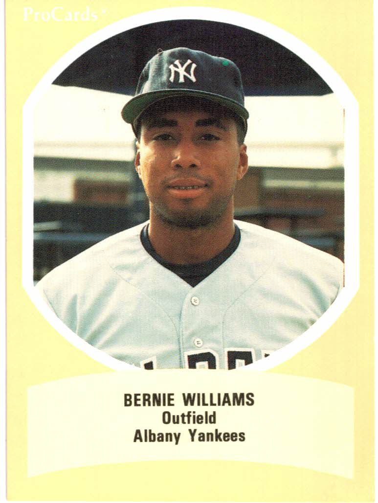 Bernie Williams 1990 Topps # 701