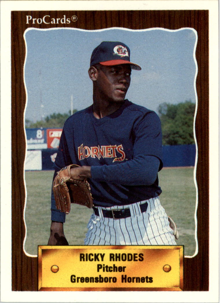 1990 Greensboro Hornets ProCards #2663 Ricky Rhodes