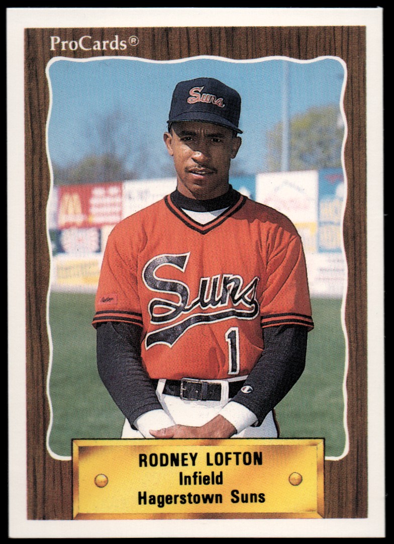 1990 Hagerstown Suns ProCards #1423 Rodney Lofton - NM-MT