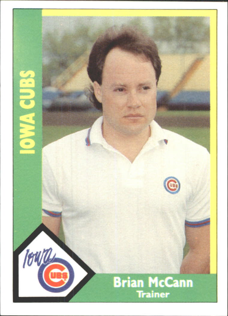 1990 Iowa Cubs CMC #25 Brian McCann TR