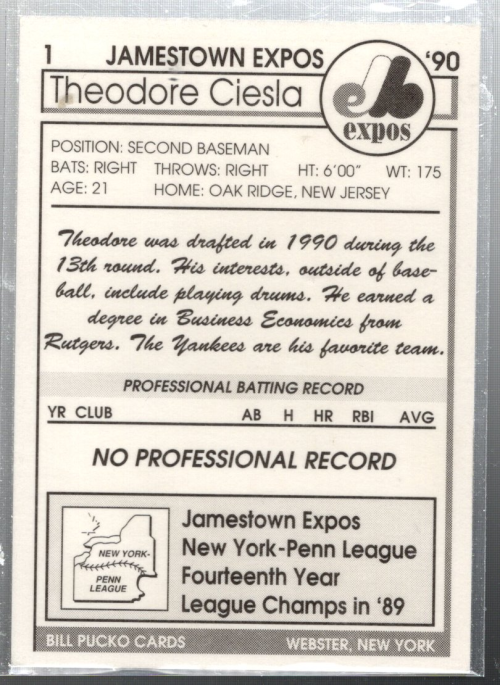 B6718- 1990 Pucko Minor League Baseball Cards -You Pick- 15+ FREE US SHIP - Picture 3 of 11