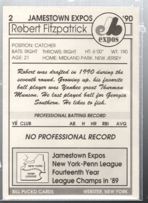 B6718- 1990 Pucko Minor League Baseball Cards -You Pick- 15+ FREE US SHIP - Picture 5 of 11