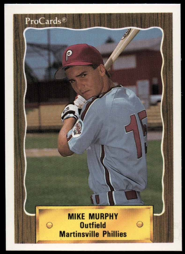 1990 Martinsville Phillies ProCards #3198 Mike Murphy