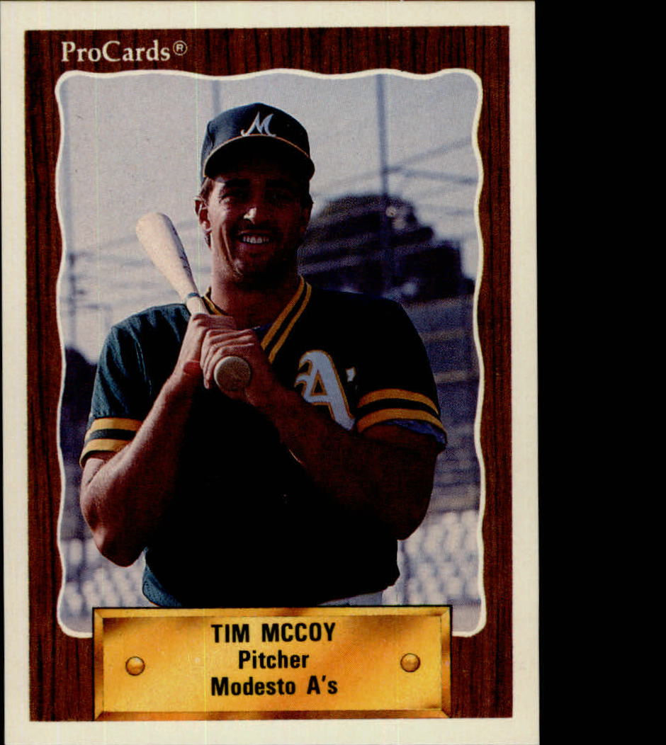 1990 Modesto A's ProCards #2208 Tim McCoy