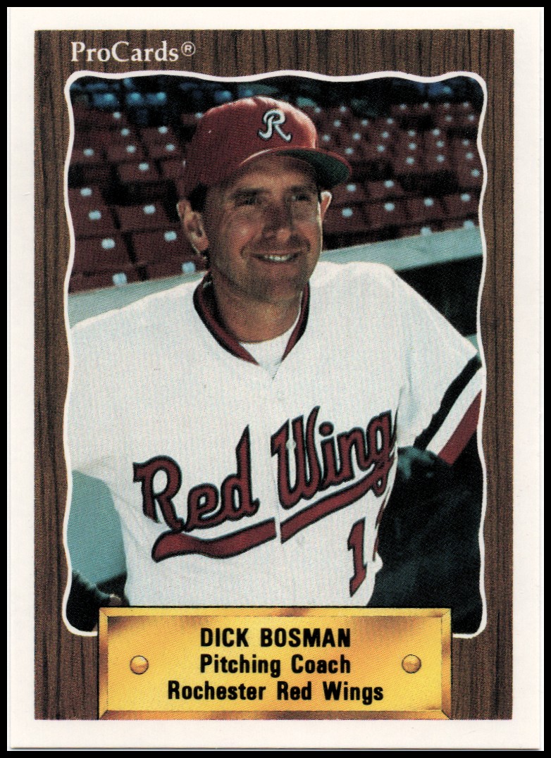 1990 Rochester Red Wings ProCards #721 Dick Bosman