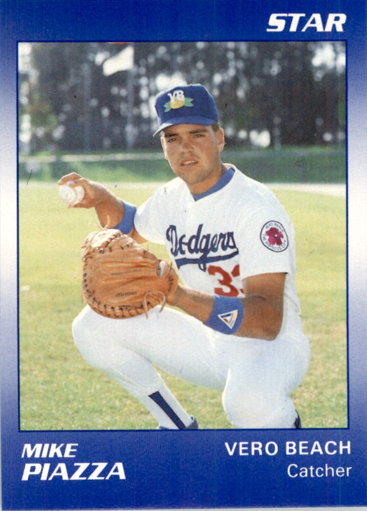 1990 Vero Beach Dodgers Star #24 Mike Piazza - NM-MT