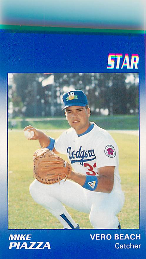 1990 Vero Beach Dodgers Star #24 Mike Piazza