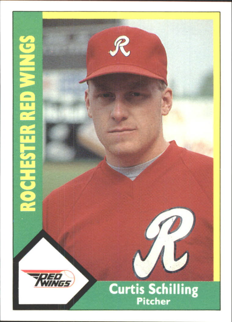1990 Rochester Red Wings CMC #5 Curt Schilling