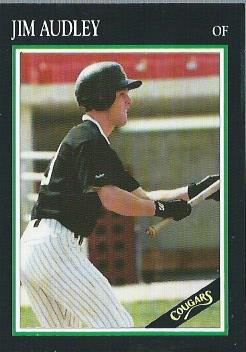 1991 Kane County Cougars Team Issue #2 Jim Audley