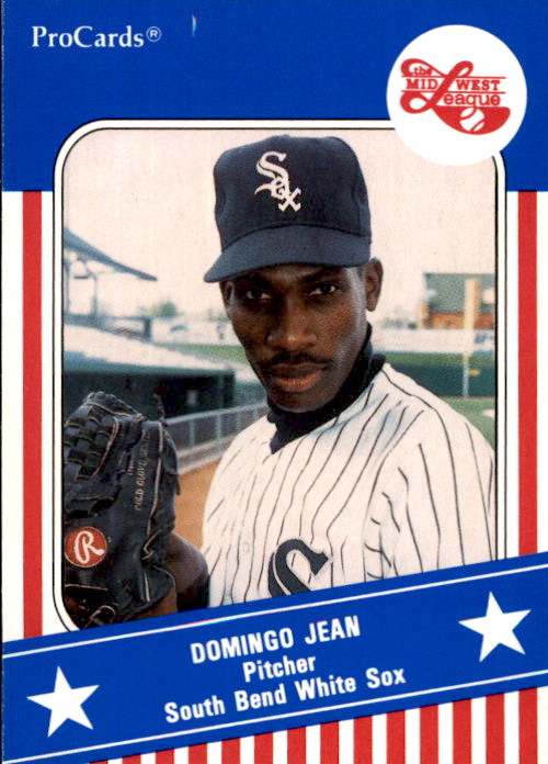 1991 Midwest League All-Stars ProCards #MWL10 Domingo Jean
