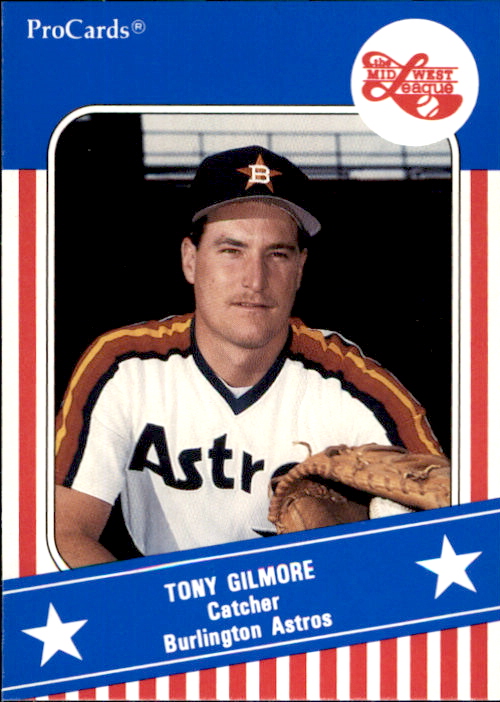 1991 Midwest League All-Stars ProCards MWL15 Tony Gilmore Tulsa ...
