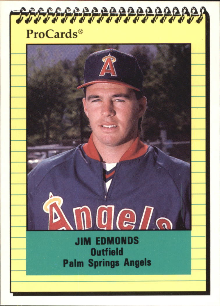 1991 Palm Springs Angels ProCards #2028 Jim Edmonds - NM-MT
