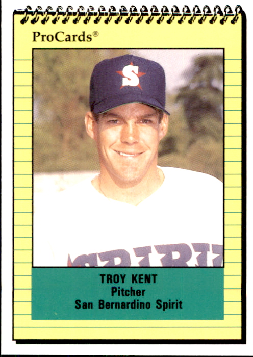 1991 San Bernardino Spirit ProCards #1983 Troy Kent