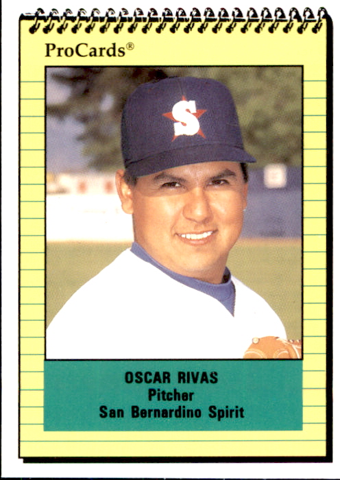 1991 San Bernardino Spirit ProCards #1988 Oscar Rivas