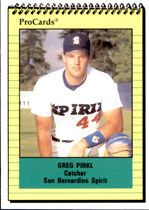 1991 San Bernardino Spirit ProCards #1990 Greg Pirkl