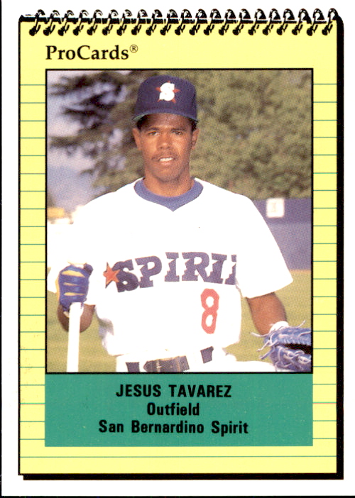 1991 San Bernardino Spirit ProCards #2001 Jesus Tavarez
