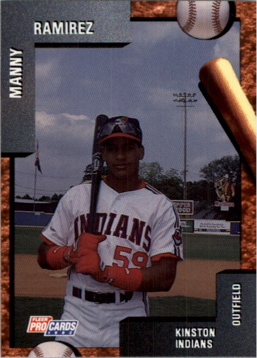 1992 Kinston Indians Fleer/ProCards #2488 Manny Ramirez