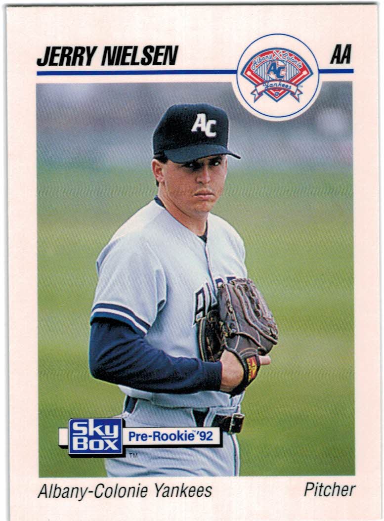 1992 Albany Yankees SkyBox #14 Jerry Nielsen