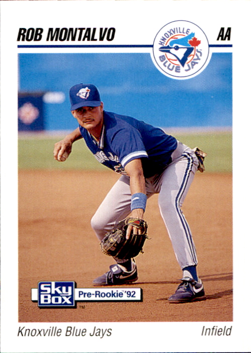 1992 Knoxville Blue Jays Skybox 385 Rob Montalvo West New York Ny
