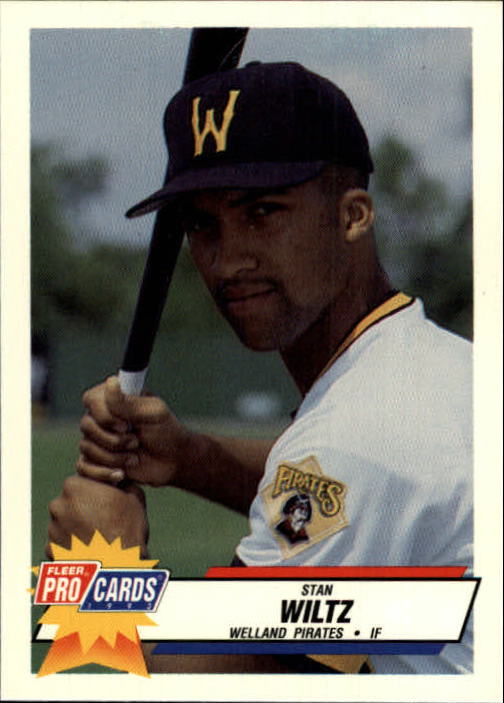1993 Welland Pirates Fleer/ProCards #3370 Stan Wiltz