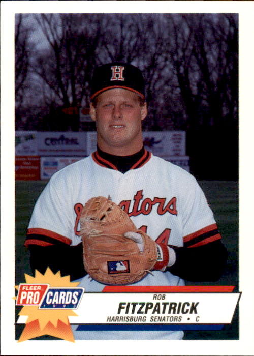 1993 Harrisburg Senators Fleer/ProCards #272 Rob Fitzpatrick