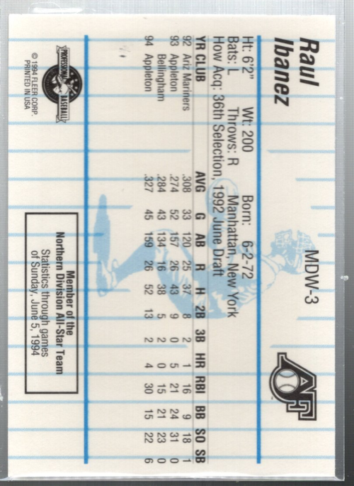 B6600- 1994 Fleer / Procards Minor League BB Group11 -du Pick- 15 + Free US - Bild 145 von 237