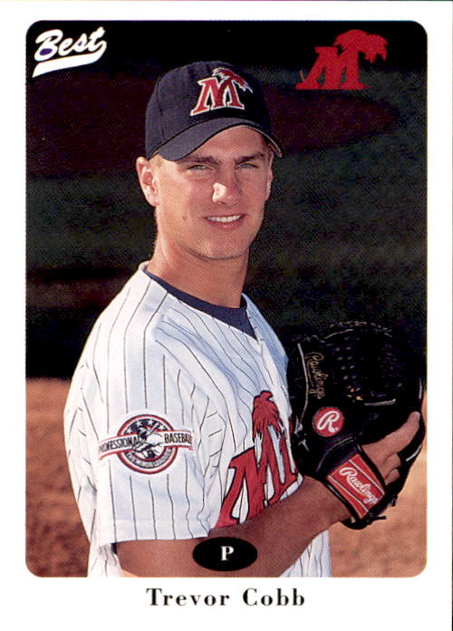 1996 Fort Myers Miracle Best #28 Trevor Cobb Everett Washington WA ...