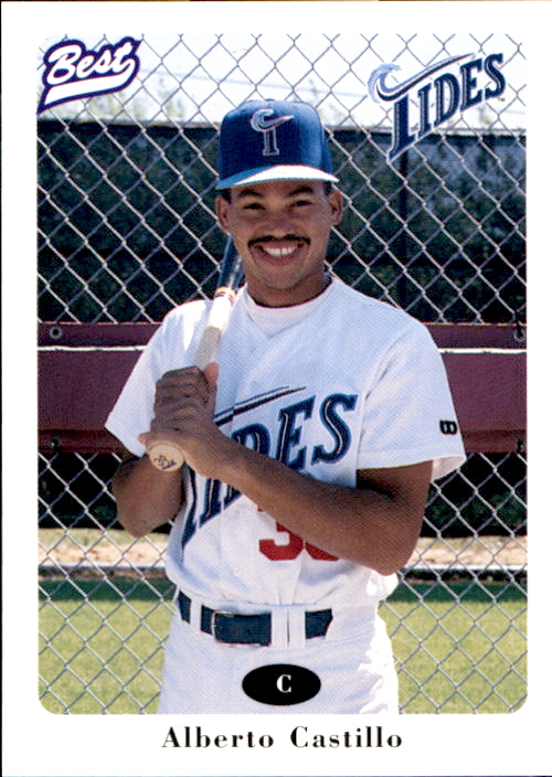 1996 Norfolk Tides Best 10 Alberto Castillo NM 1996-norfolk-tides-best-10-alberto-castillo-nm