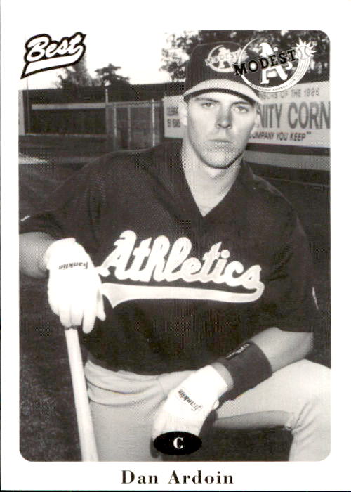 1996 Modesto A's Best 3 Dan Ardoin Mamou Louisiana LA Baseball Card eBay