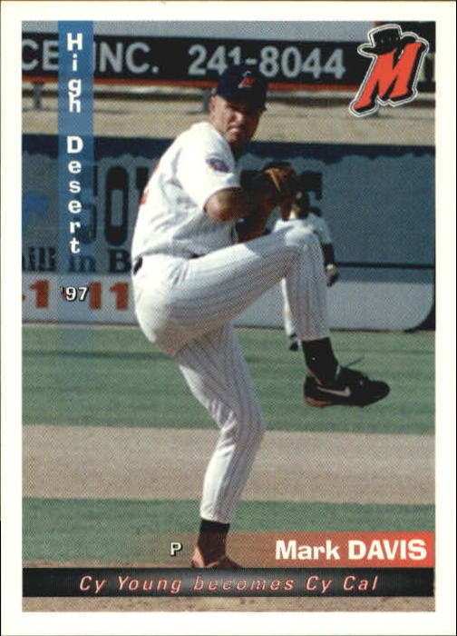1997 High Desert Mavericks Update Grandstand #13 Mark Davis