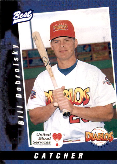 1997 El Paso Diablos Best 2 Bill Dobrolsky Orwigsburg Pennsylvania ...