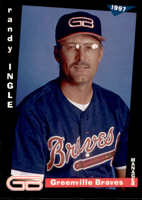 1997 Greenville Braves Grandstand #2 Randy Ingle MGR